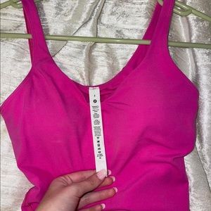 Lululemon Sonic pink align tank